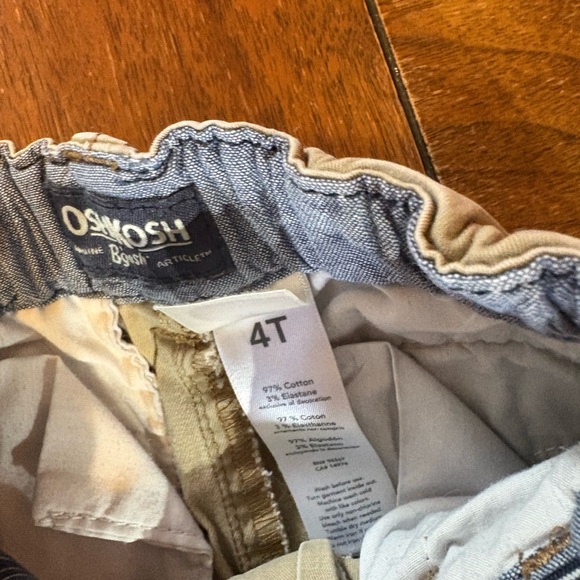 OshKosh B'gosh Beige Kids Pants - Picture 3 of 3